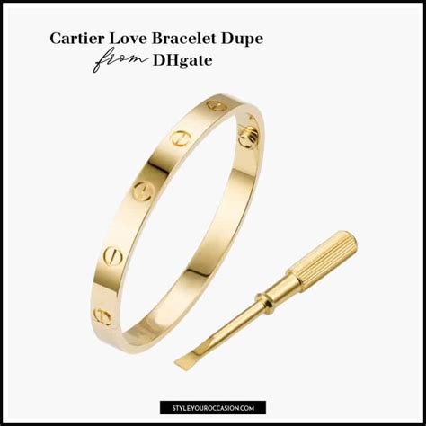 gold bangle cartier dupe|cartier love bracelet copy.